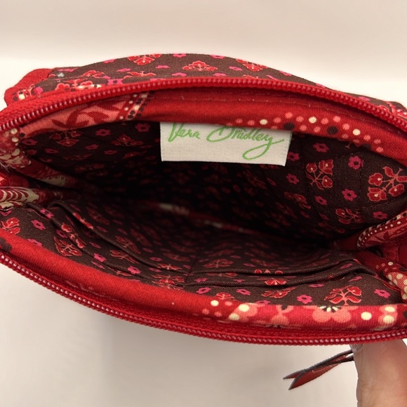 Vera Bradley Mesa Red Mini Crossbody. - Picture 5 of 8
